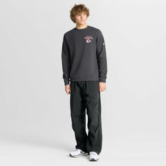 Kansas City Chiefs Primetime Club Fleece Pullover Sweatshirt Anthracite
