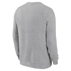 Cleveland Browns Primetime Club Fleece Pullover Sweatshirt Heather Gray