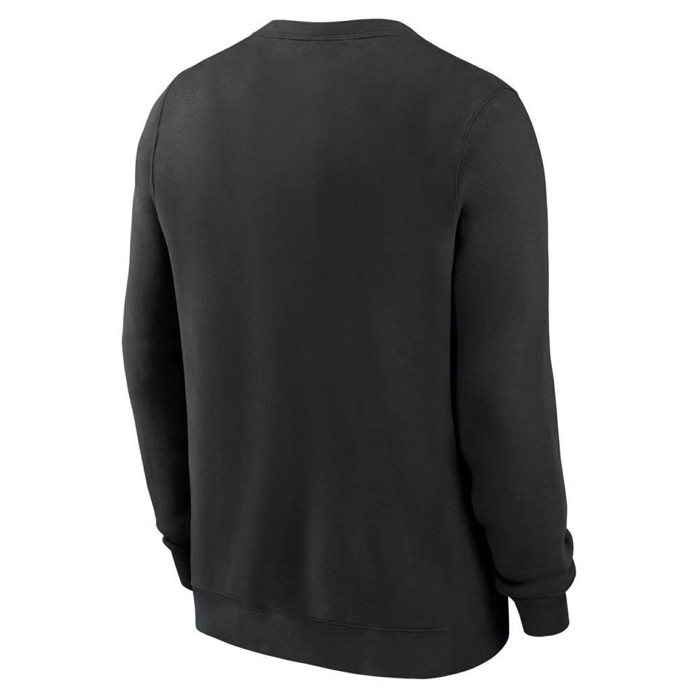 New York Jets Primetime Club Fleece Pullover Sweatshirt Black