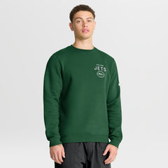 New York Jets Primetime Club Fleece Pullover Sweatshirt Green