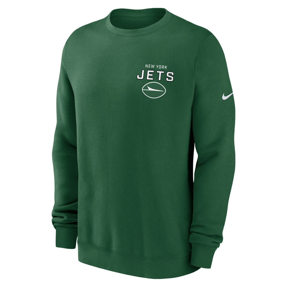 New York Jets Primetime Club Fleece Pullover Sweatshirt Green