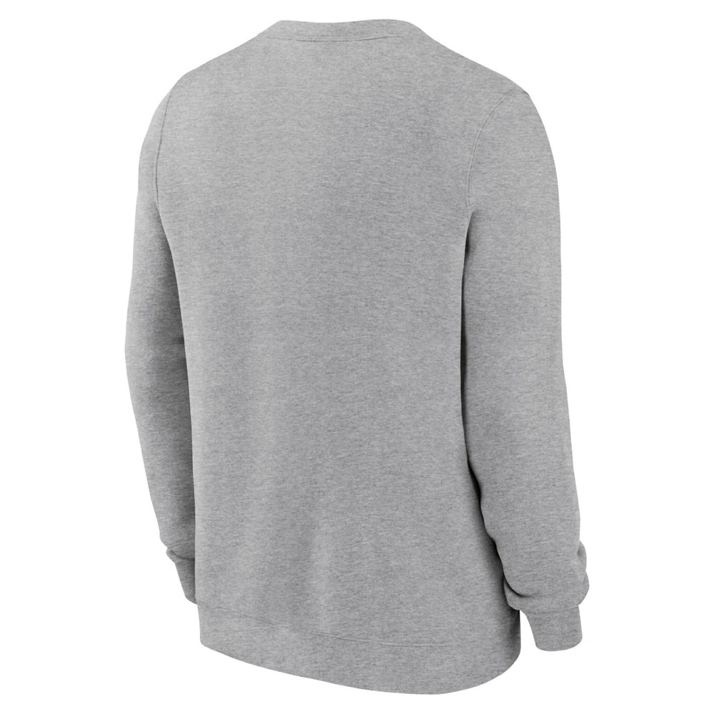 Tampa Bay Buccaneers Primetime Club Fleece Pullover Sweatshirt Heather Gray