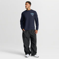 Tennessee Titans Primetime Club Fleece Pullover Sweatshirt Navy