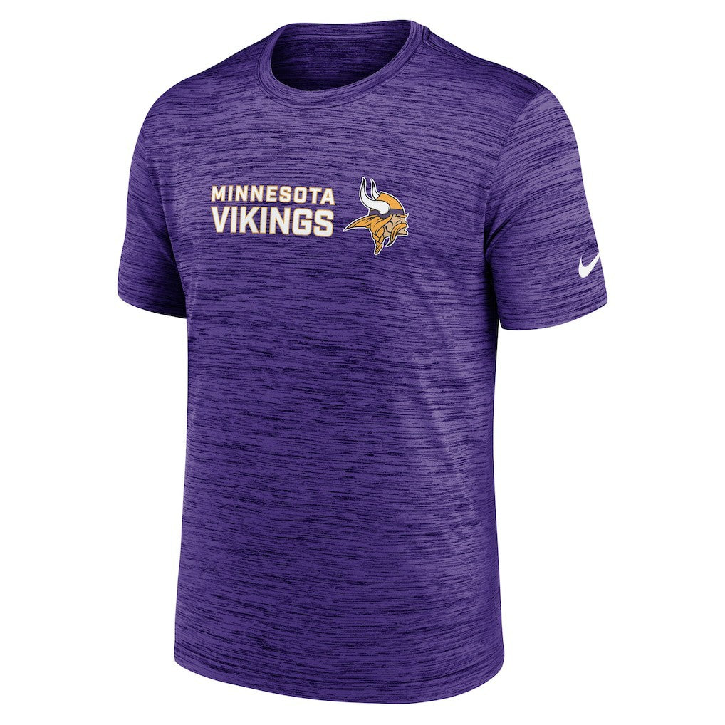 Minnesota Vikings Big & Tall Primetime Reverse Play Velocity Performance T-Shirt Purple