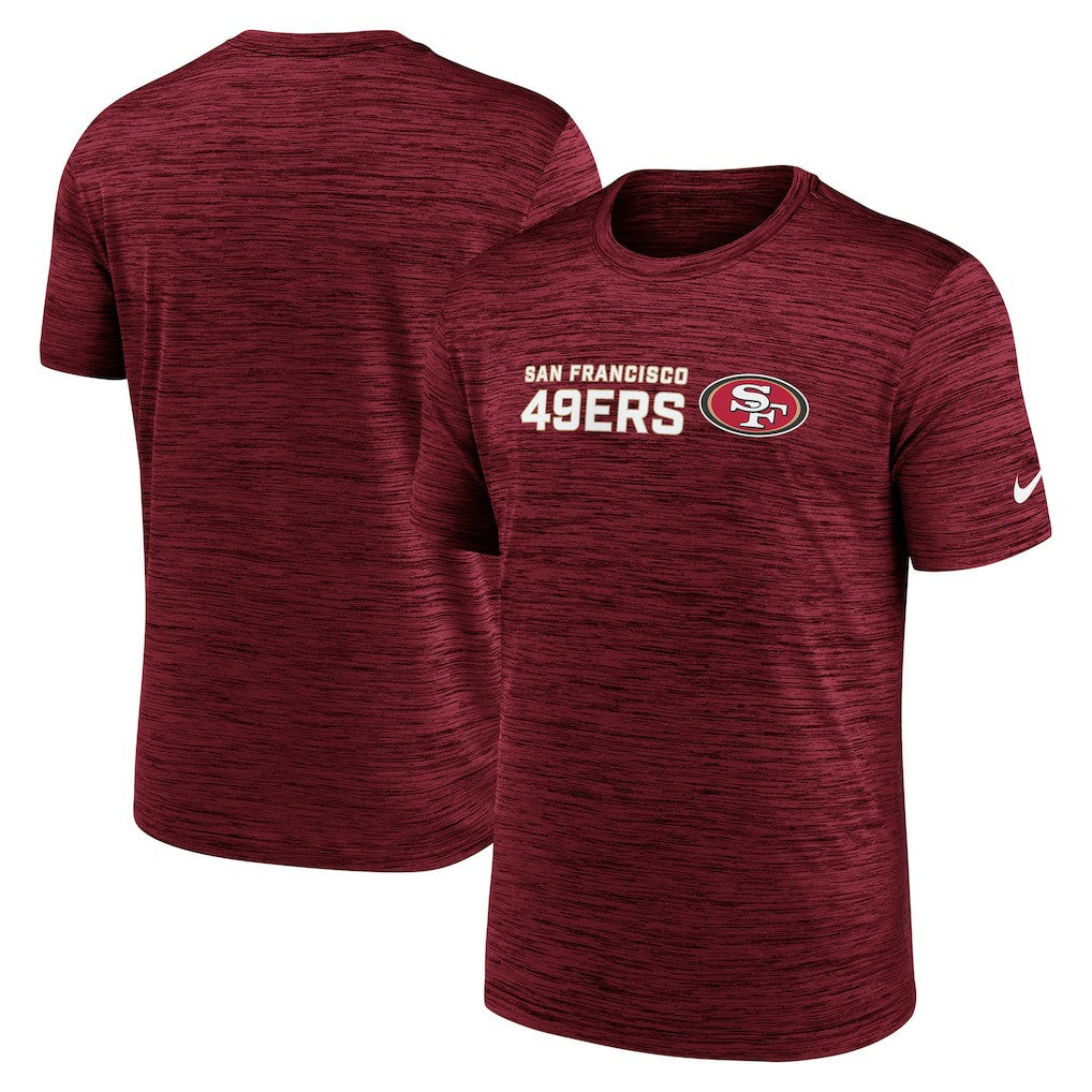 San Francisco 49ers Big & Tall Primetime Reverse Play Velocity Performance T-Shirt Scarlet