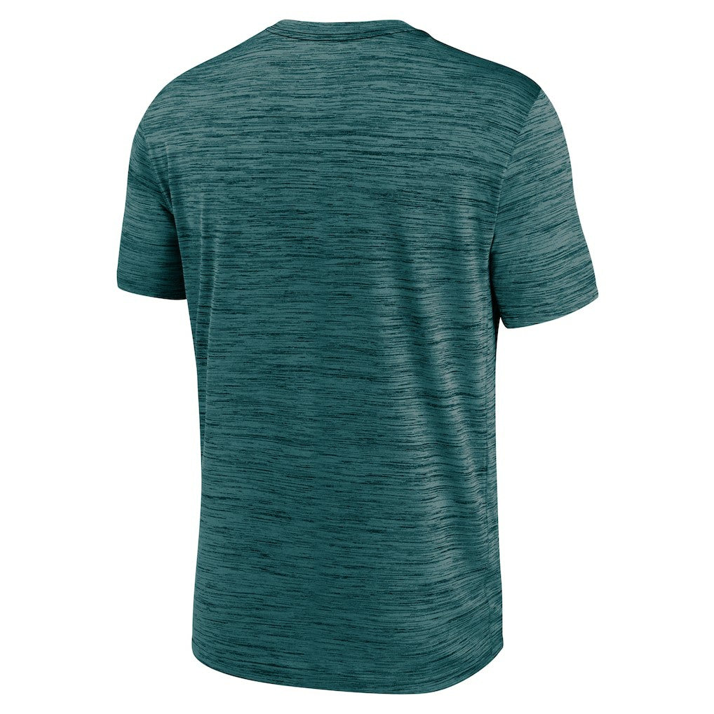 Philadelphia Eagles Big & Tall Primetime Reverse Play Velocity Performance T-Shirt Midnight Green