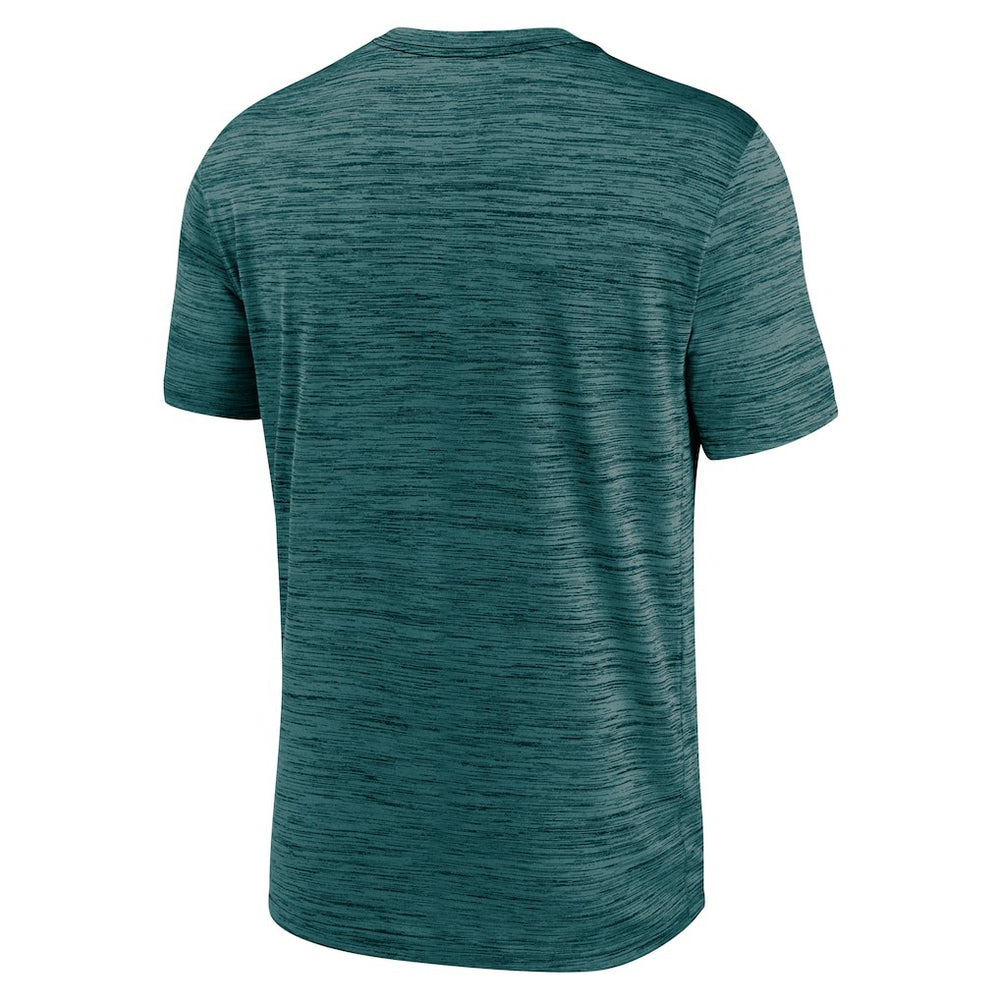 Philadelphia Eagles Big & Tall Primetime Reverse Play Velocity Performance T-Shirt Midnight Green