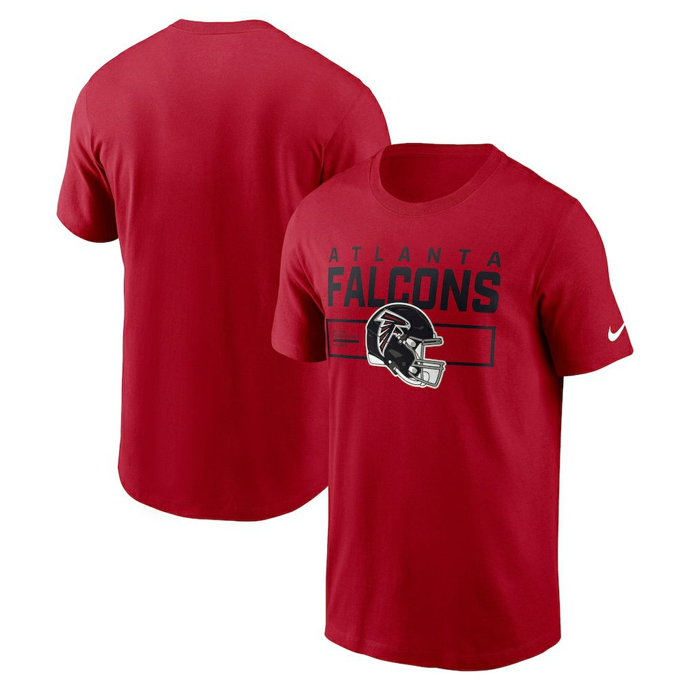 Atlanta Falcons Primetime Helmet Essential T-Shirt Red