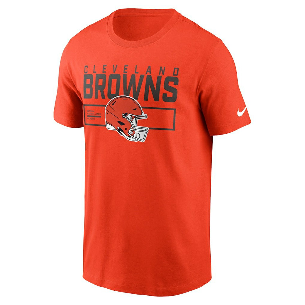 Cleveland Browns Primetime Helmet Essential T-Shirt Orange