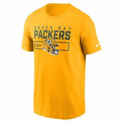 Green Bay Packers Primetime Helmet Essential T-Shirt Gold