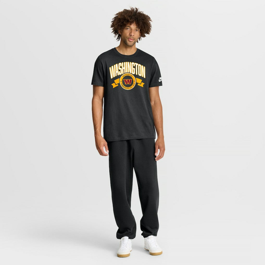 Washington Commanders Rewind Front and Back Hit Essential T-Shirt Black