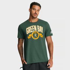 Green Bay Packers Rewind Front and Back Hit Essential T-Shirt Green