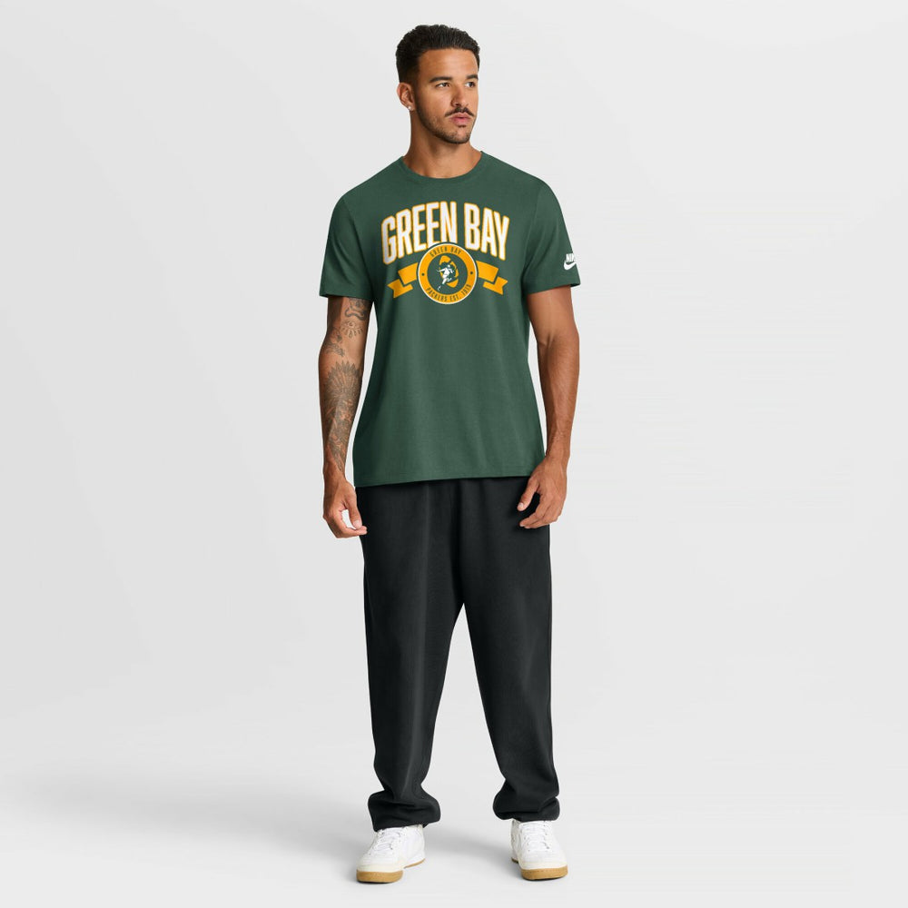 Green Bay Packers Rewind Front and Back Hit Essential T-Shirt Green