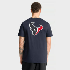 Houston Texans Rewind Front and Back Hit Essential T-Shirt Navy