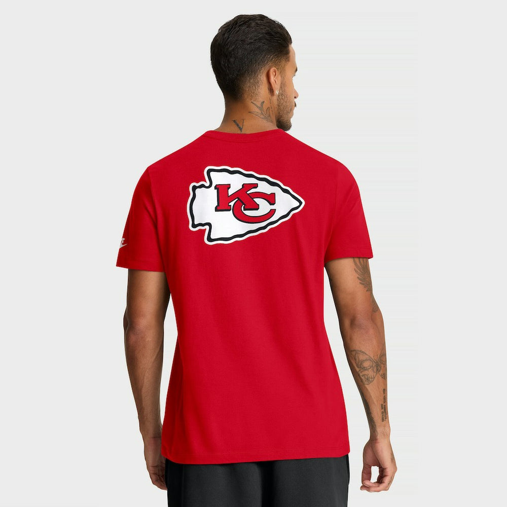 Kansas City Chiefs Rewind Front and Back Hit Essential T-Shirt Red