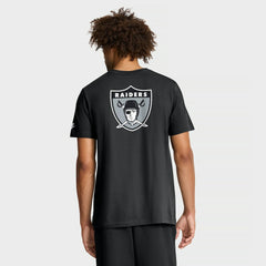 Las Vegas Raiders Rewind Front and Back Hit Essential T-Shirt Black