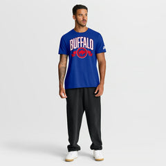 Buffalo Bills Rewind Front and Back Hit Essential T-Shirt Royal