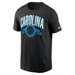 Carolina Panthers Rewind Front and Back Hit Essential T-Shirt Black