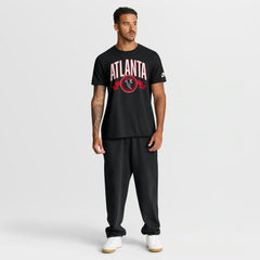 Atlanta Falcons Rewind Front and Back Hit Essential T-Shirt Black