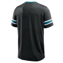 Jacksonville Jaguars Hometown Premium Hashmark V-Neck T-Shirt Black