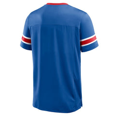 Buffalo Bills Hometown Premium Hashmark V-Neck T-Shirt Royal