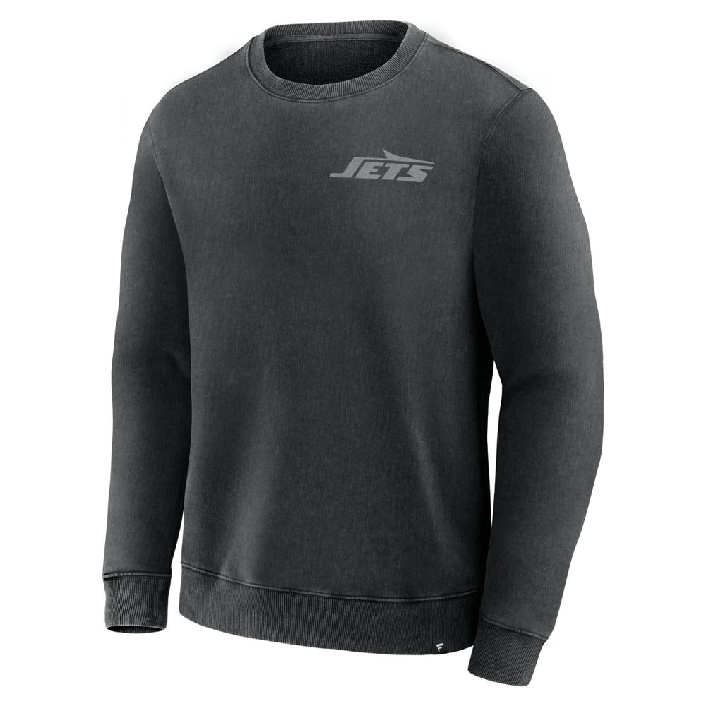 New York Jets Deep Route Pullover Sweatshirt Black