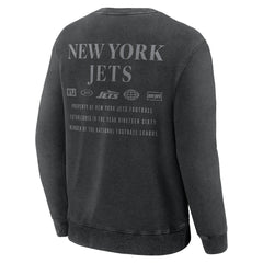 New York Jets Deep Route Pullover Sweatshirt Black