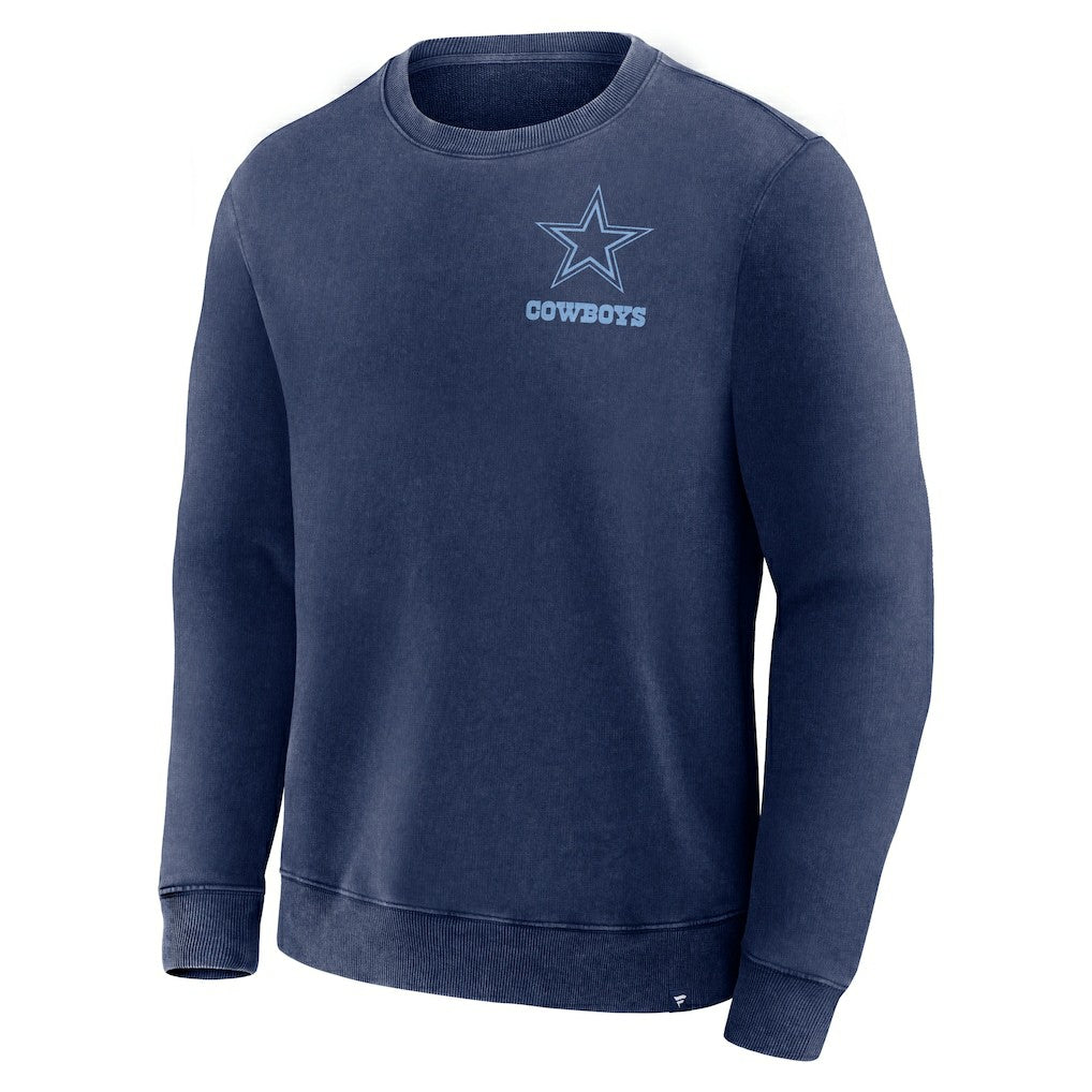 Dallas Cowboys Deep Route Pullover Sweatshirt Navy