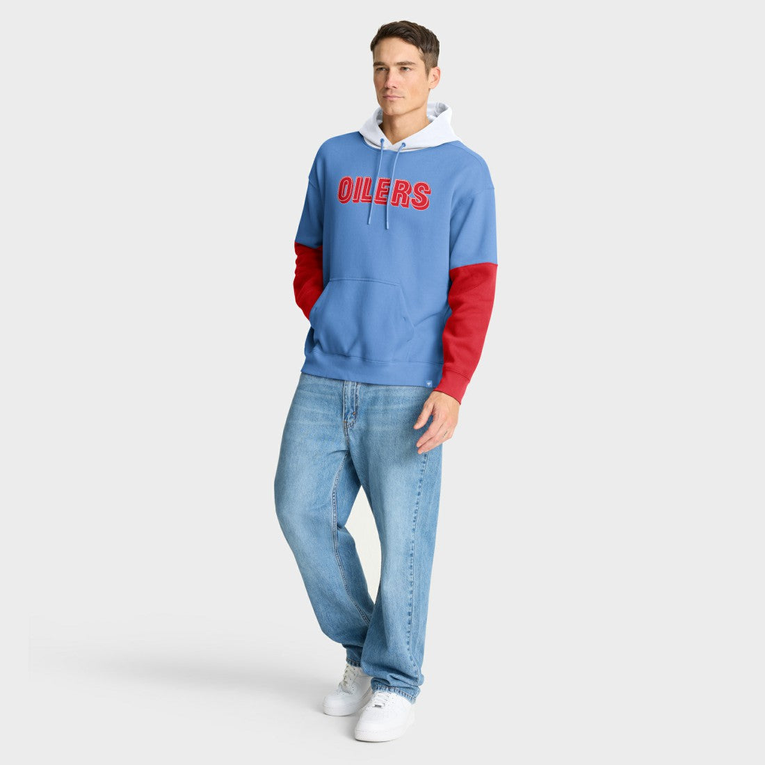 Tennessee Titans Helmet Retro Pullover Hoodie Light Blue
