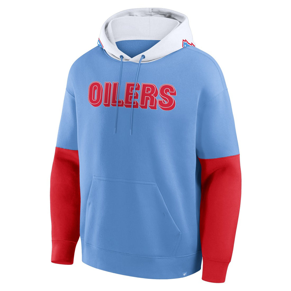 Tennessee Titans Helmet Retro Pullover Hoodie Light Blue