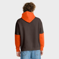Cleveland Browns Helmet Retro Pullover Hoodie Brown