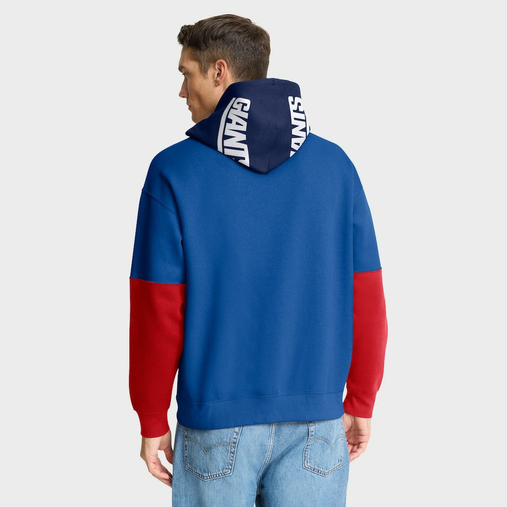 New York Giants Helmet Retro Pullover Hoodie Royal