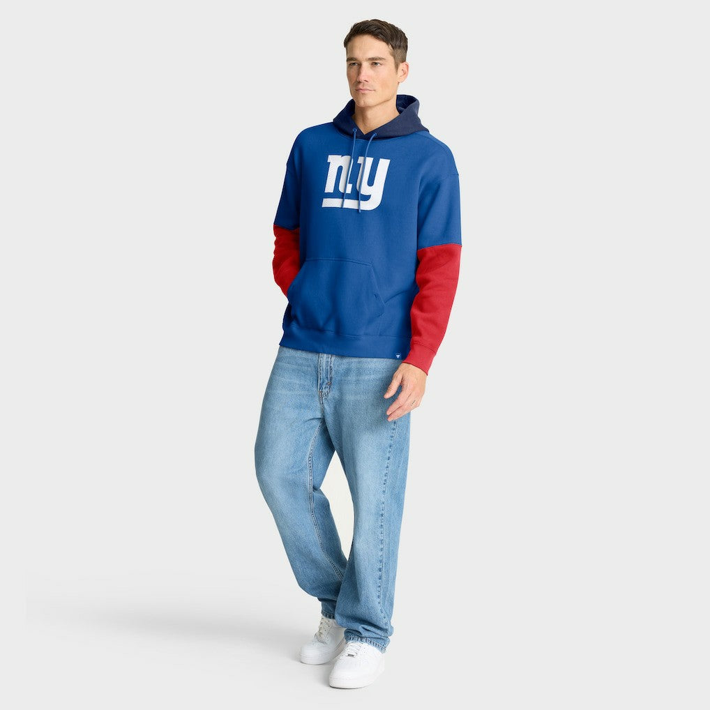 New York Giants Helmet Retro Pullover Hoodie Royal