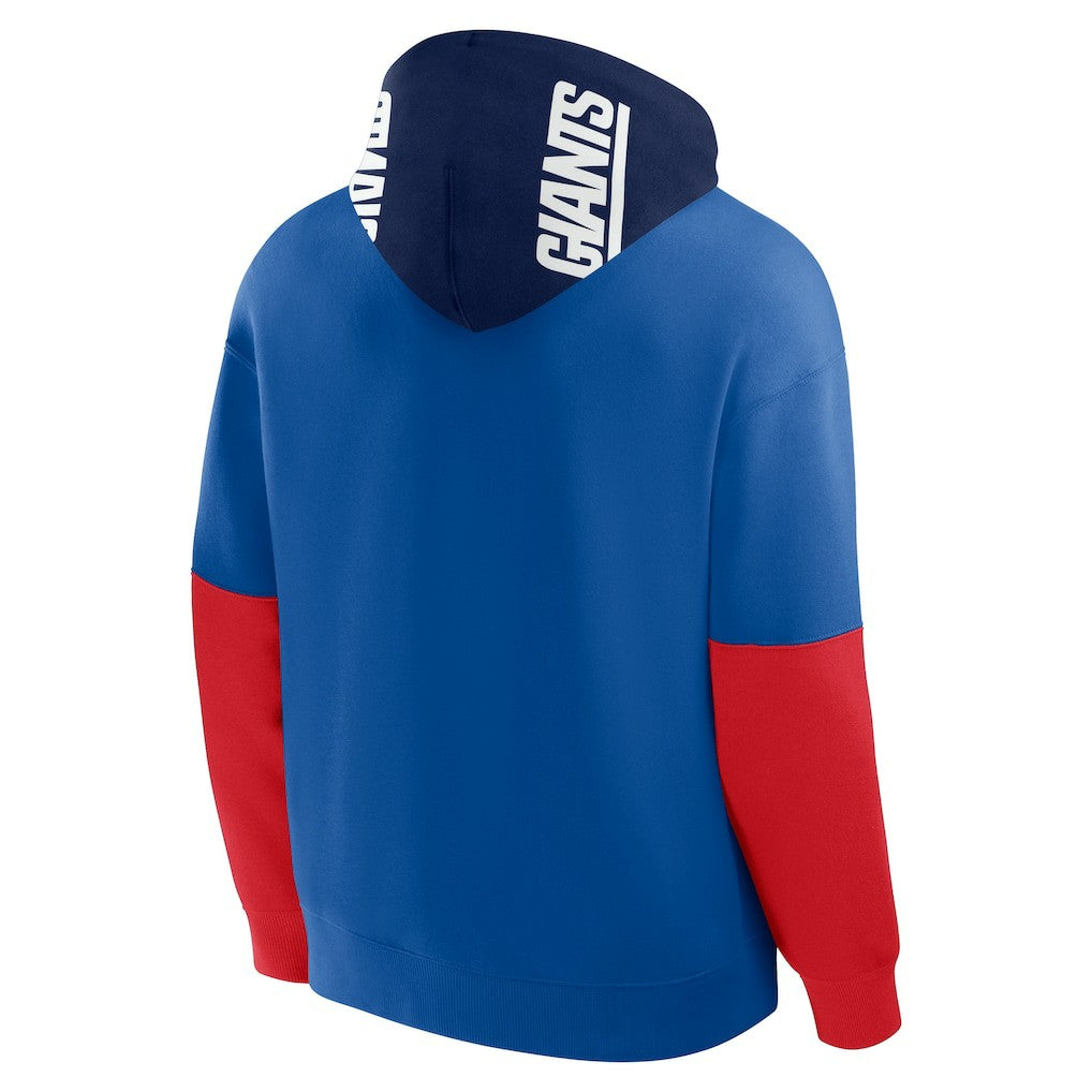 New York Giants Helmet Retro Pullover Hoodie Royal