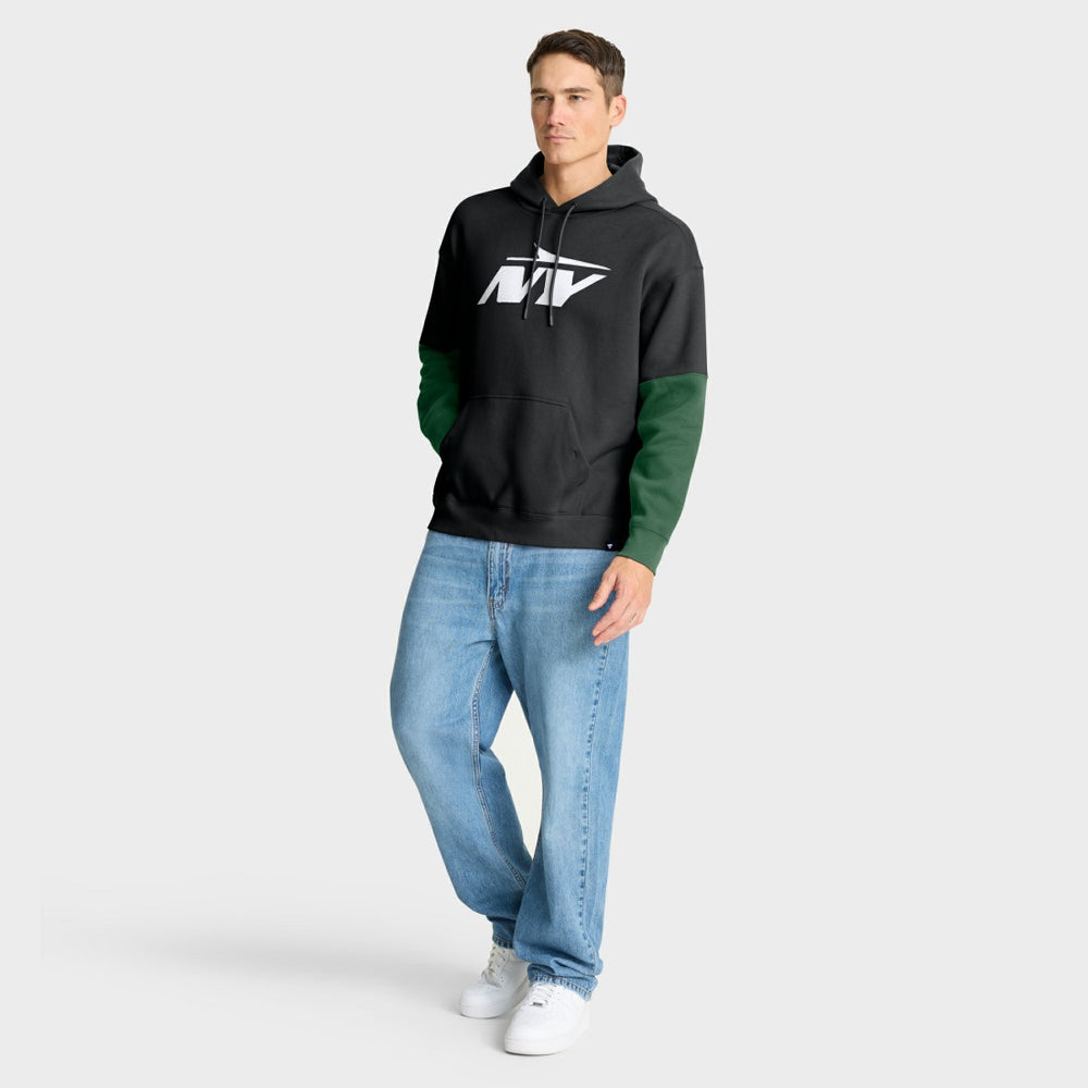 New York Jets Helmet Alt Pullover Hoodie Black