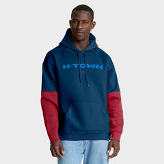Houston Texans Helmet Alt Pullover Hoodie Navy