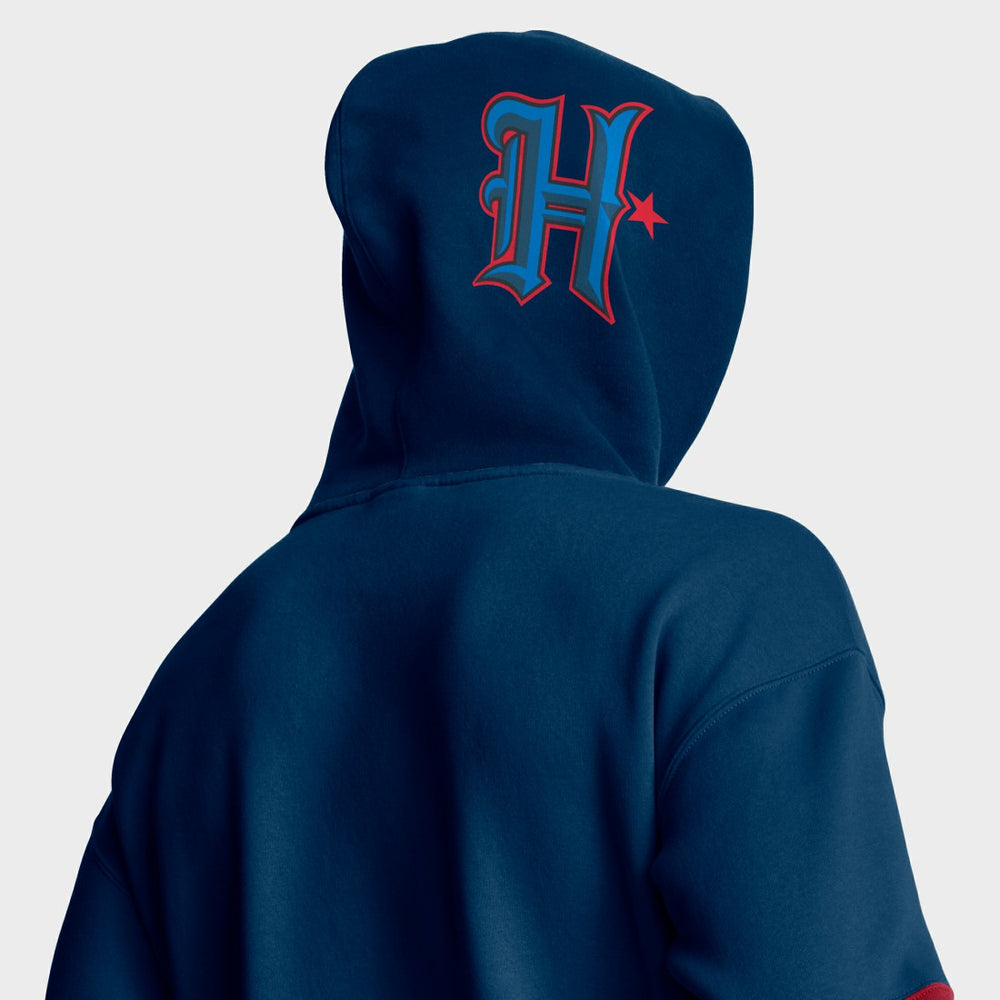 Houston Texans Helmet Alt Pullover Hoodie Navy