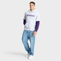 Minnesota Vikings Helmet Alt Pullover Hoodie White