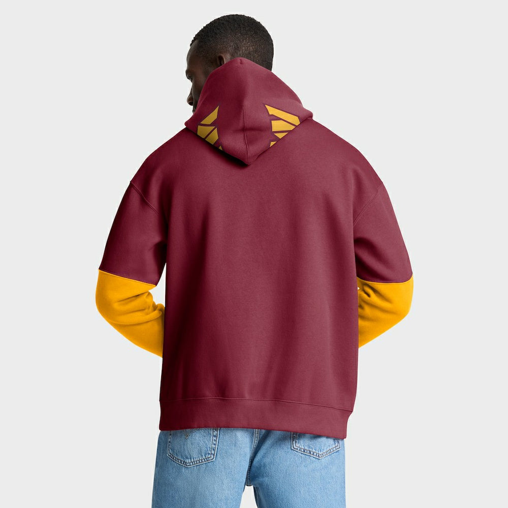 Washington Commanders Helmet Pullover Hoodie Burgundy