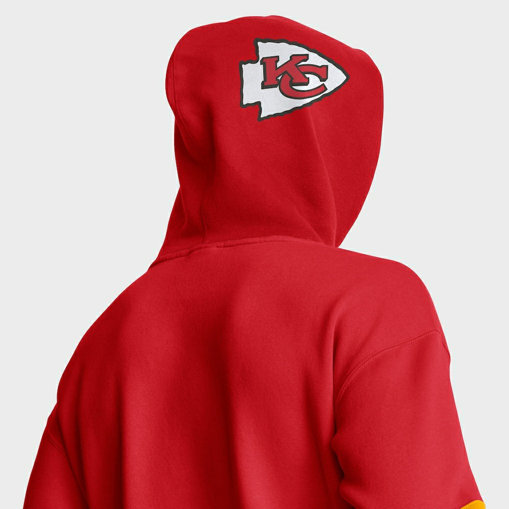 Kansas City Chiefs Helmet Pullover Hoodie Red