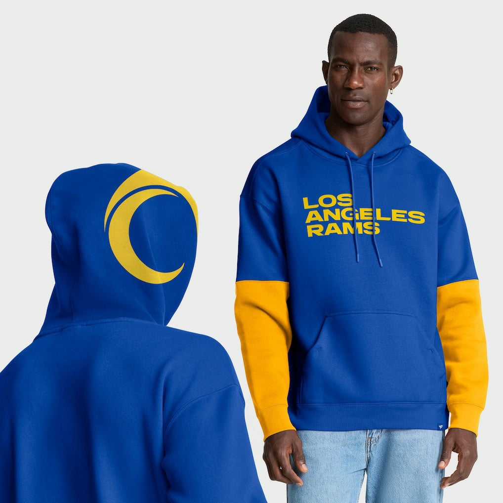 Los Angeles Rams Helmet Pullover Hoodie Royal