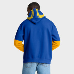 Los Angeles Rams Helmet Pullover Hoodie Royal