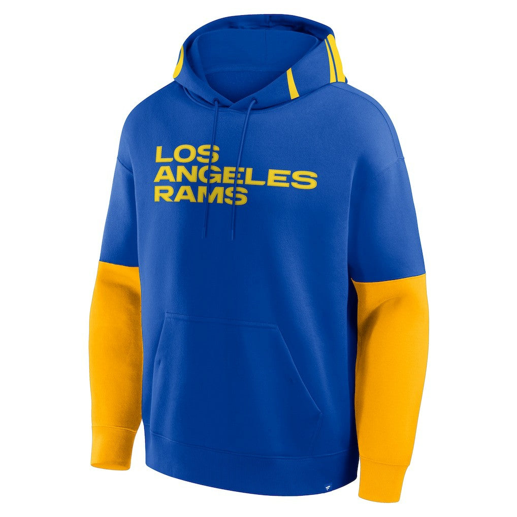 Los Angeles Rams Helmet Pullover Hoodie Royal