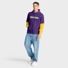 Minnesota Vikings Helmet Pullover Hoodie Purple