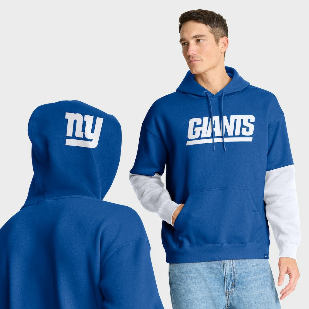 New York Giants Helmet Pullover Hoodie Royal