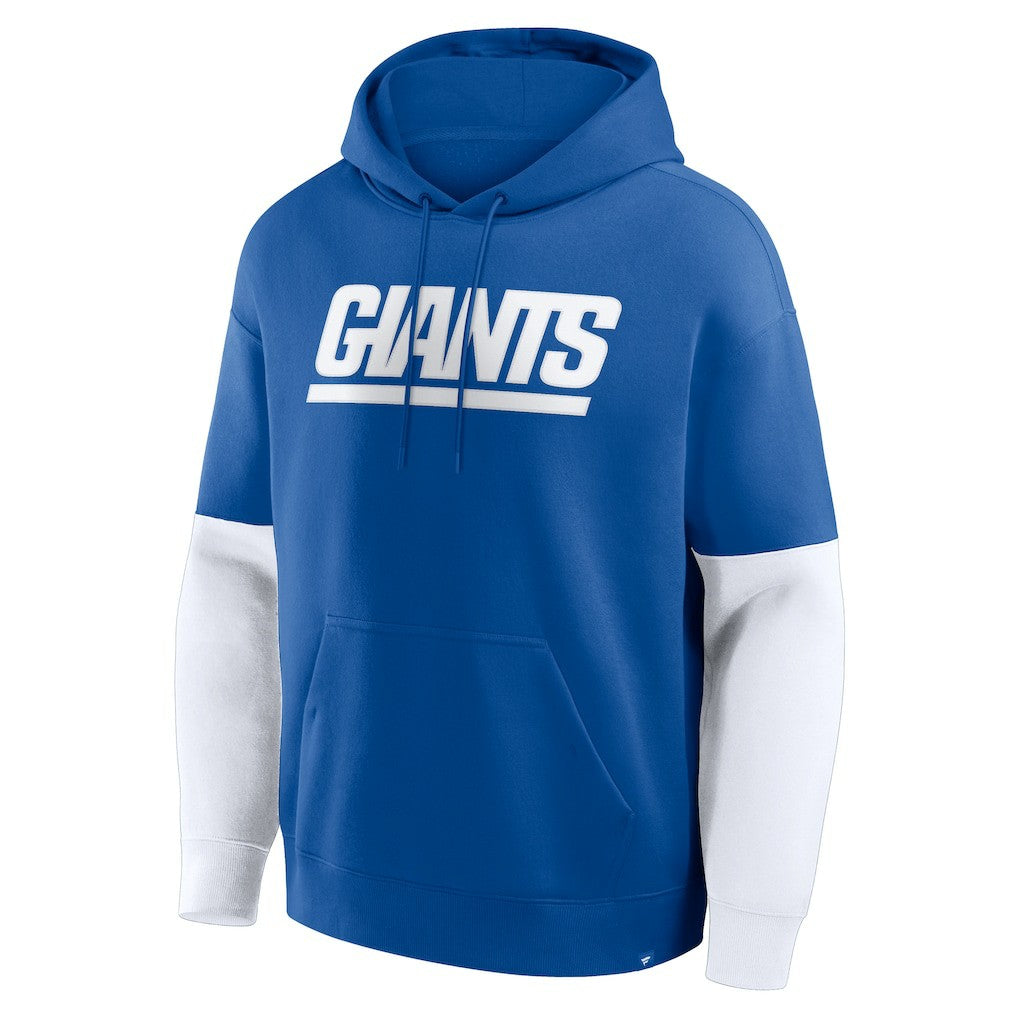 New York Giants Helmet Pullover Hoodie Royal
