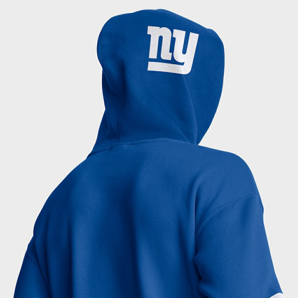 New York Giants Helmet Pullover Hoodie Royal