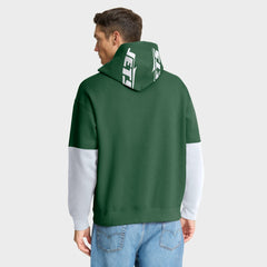 New York Jets Helmet Pullover Hoodie Green