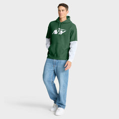 New York Jets Helmet Pullover Hoodie Green
