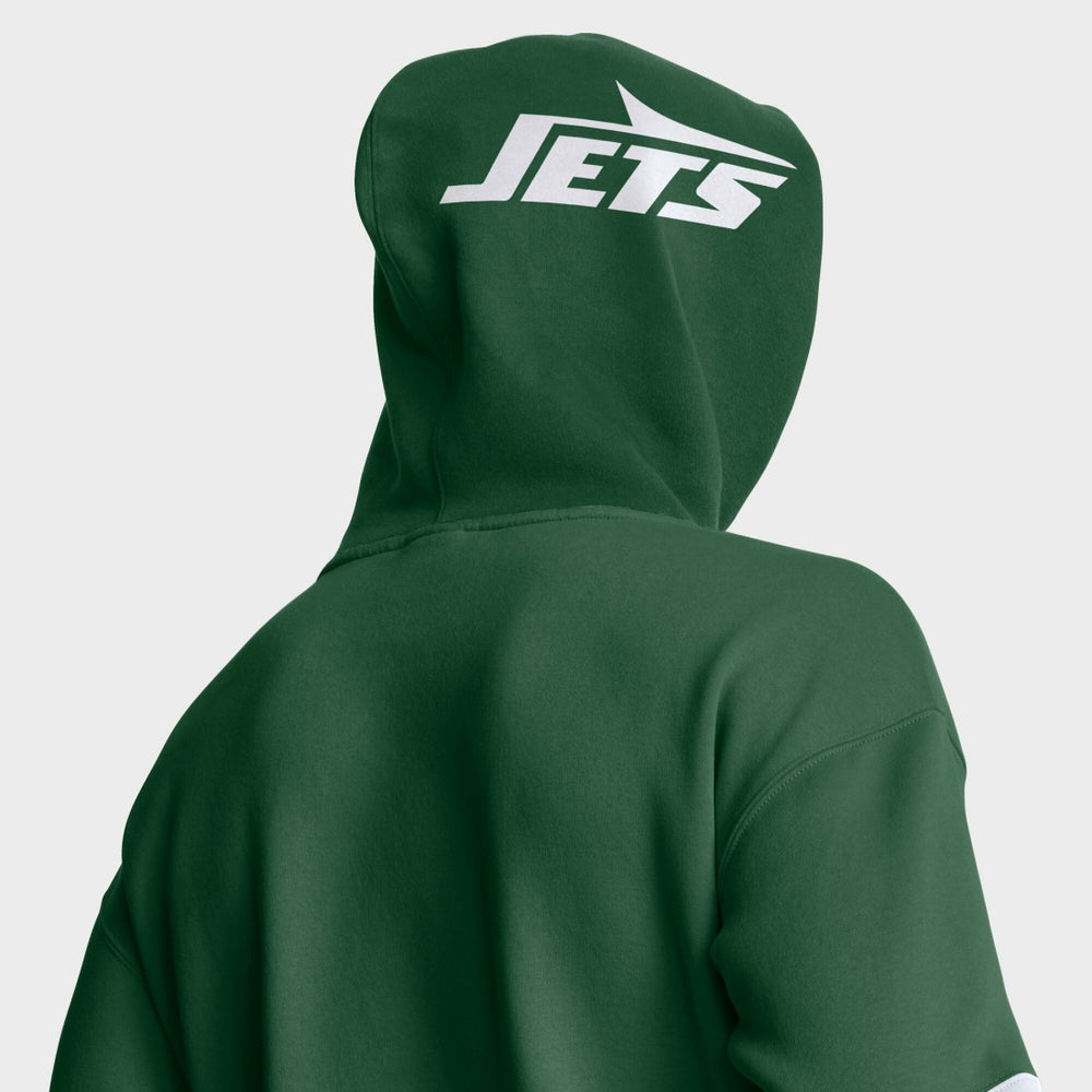 New York Jets Helmet Pullover Hoodie Green